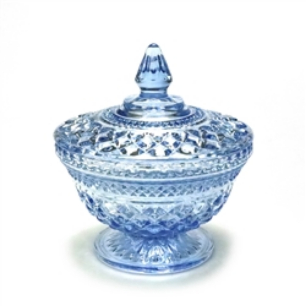 Wexford Light Blue by Anchor Hocking, Glass Candy Dish